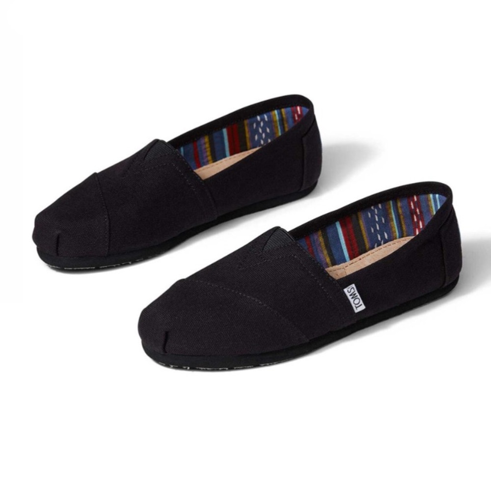 TOMS Black On Black Alapargatas